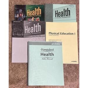 Abeka Health in Christian Perspective 5pc Set Quiz /Test, Answer Key, Textbook